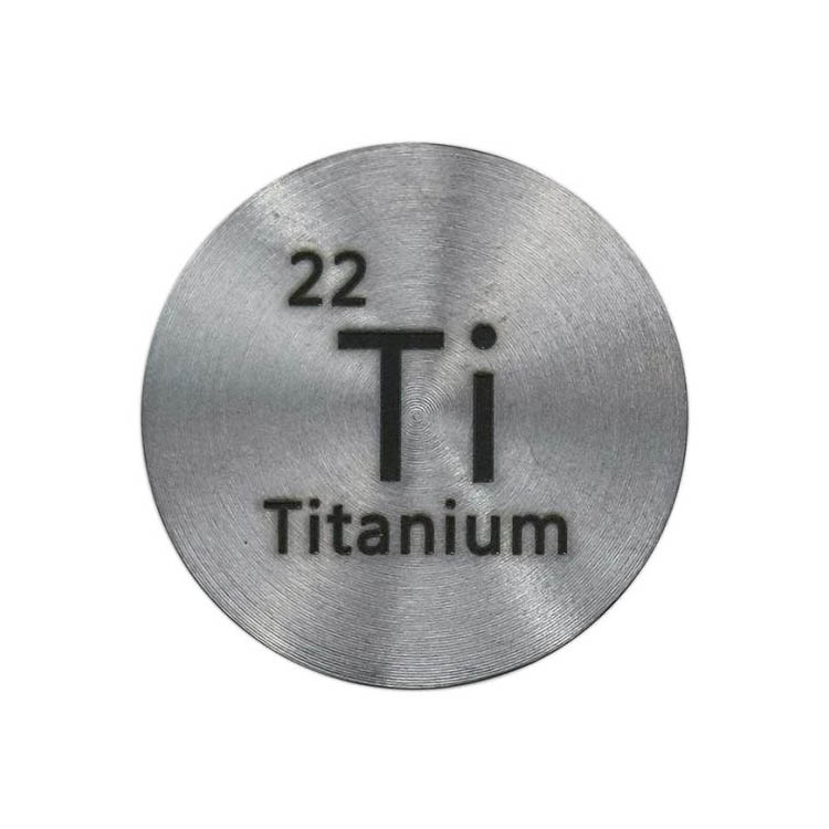 HIGH PURE 99.8% TITANIUM GRADE 7 ROUNDS SPUTTERING TARGETS TI ALLOY TARGET FOR COATING FACTORY SUPPLIER